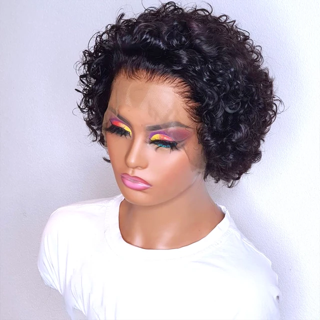 Brazilian Fullfrontal Glueless Pixie Cut Wig
